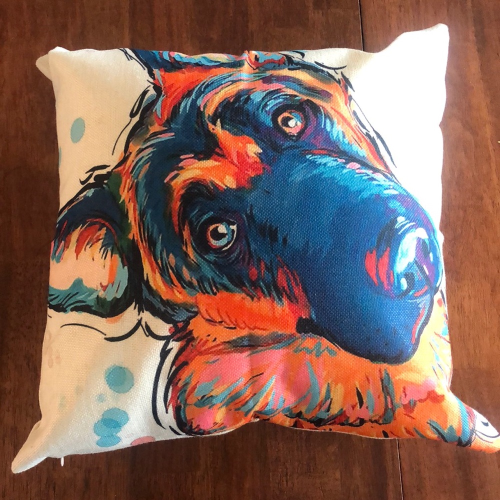 Redland Art GSD Throw Pillow Cover w/ Pillow